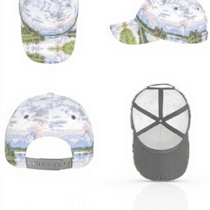 Casquette de baseball DNBCLEZK Grand Teton impression