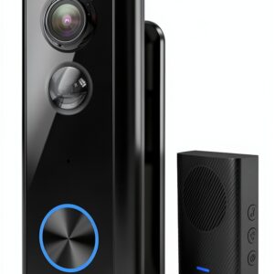 Sonnettes XTU Caméra 4MP Détection Humaine Montage Porte-0