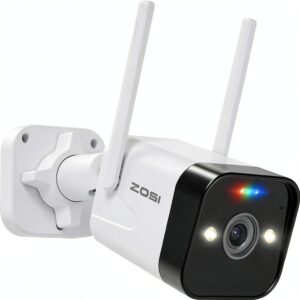 Caméra de surveillance ZOSI C188 4MP wifi extérieure-0