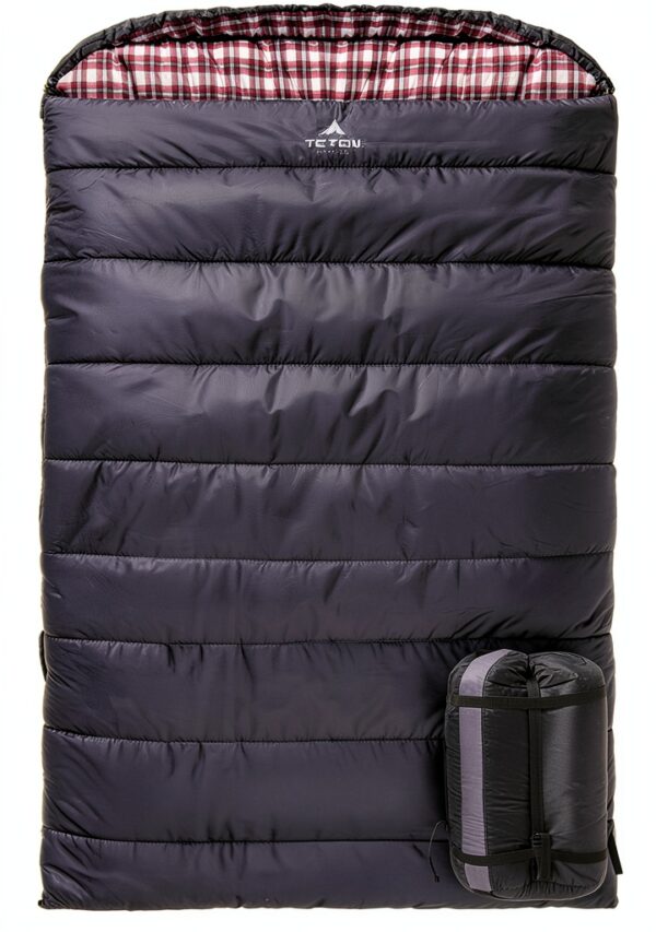 Sac de couchage double TETON Sports coton confort camping