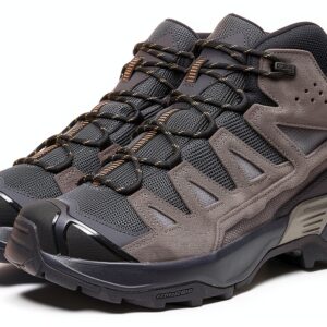 Chaussures randonnée homme Salomon stabilité adhérence-0