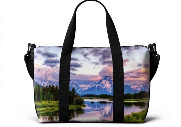 Sac de sport Grand Teton motif parc national polyester