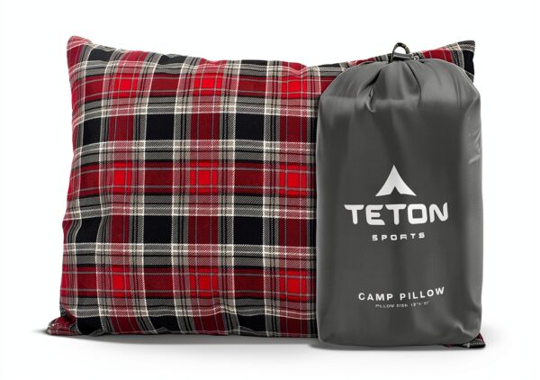 Oreiller de camping TETON Sports lavable confort voyage